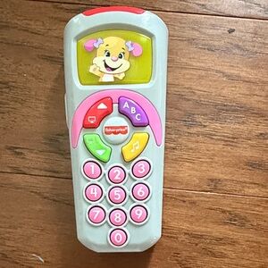 Fisher-Price Pink and White Learning Phone